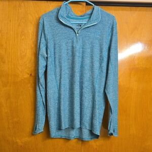 The North Face Women's Blue Zip-Up Top